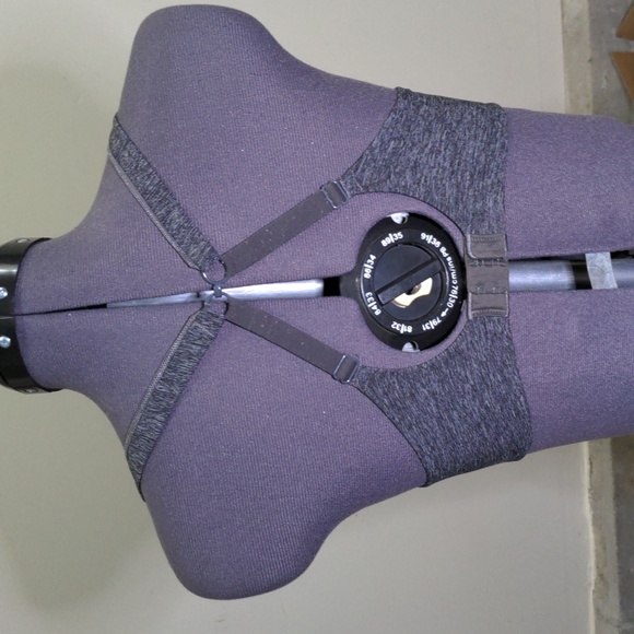 Gray Hanes convertible tshirt bra size 36C - Picture 3 of 6